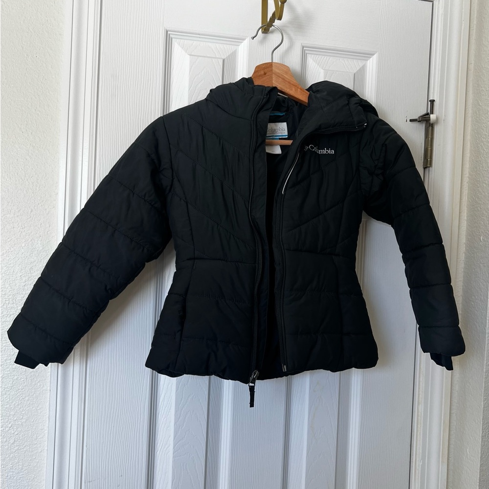 Columbia Toddler Kids Full Zip Jacket Black - Size XS - 6/6X